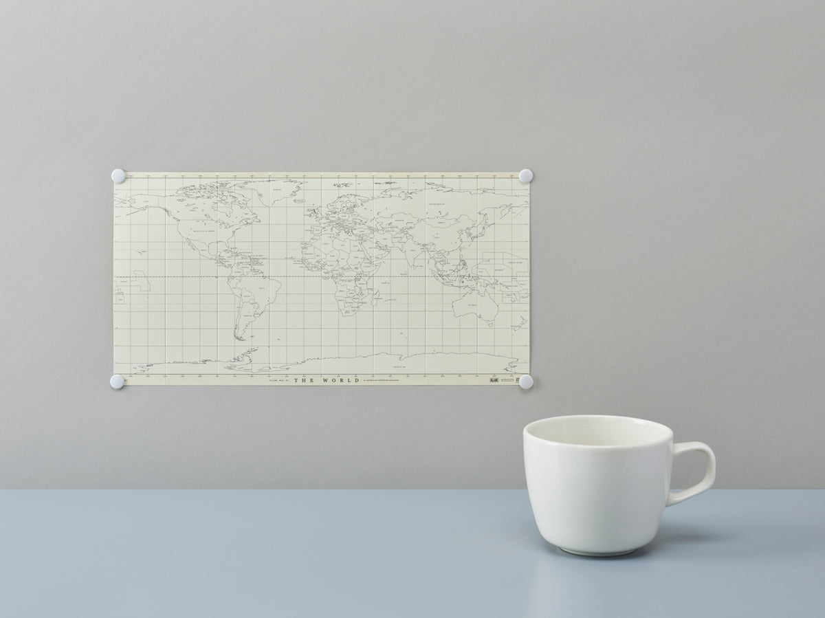 自立式世界地図 ミニサイズ
