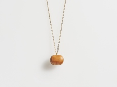 Apple Wood Necklace - GRAIN S