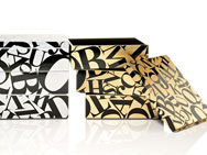 Silver, Gold-Leaf Box