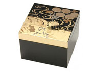 Gold-Leaf Dresser Box