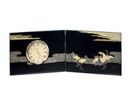 Gold-Leaf Clock