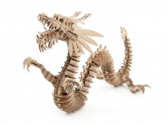 Miniature Dragon 133 -  Laser Cut Cardboard art puzzle
