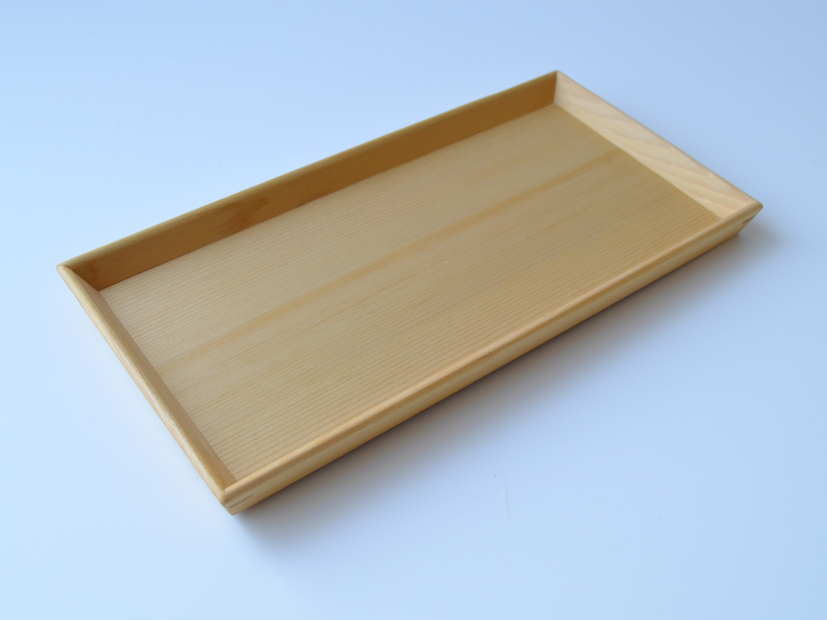 Aomori Hiba Wood Service Tray | ALEXCIOUS | Products | ALEXCIOUS