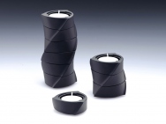 Helical Candle Holders (Set of 3)