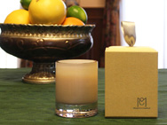[Citrus Grace] 100% Natural Beeswax Aroma Candle 6.3 oz