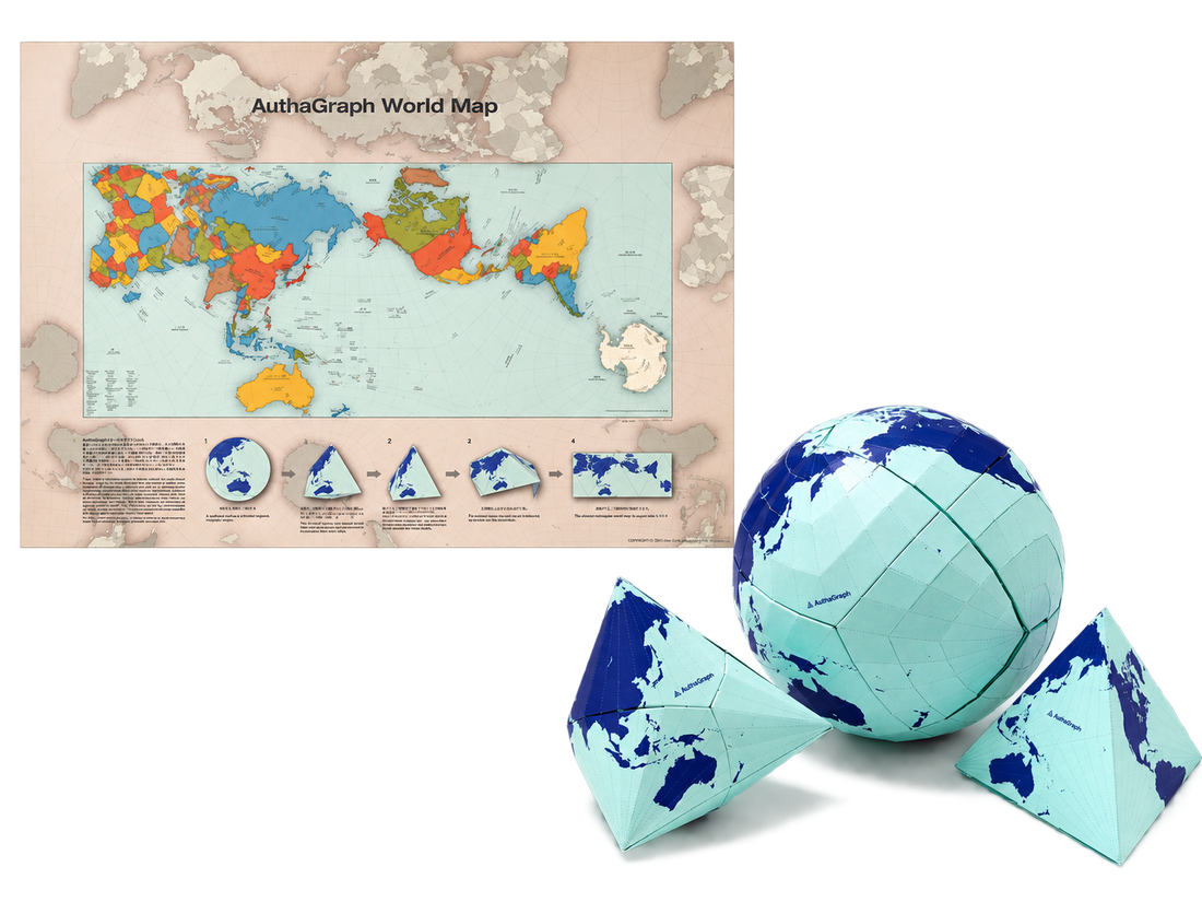 オーサグラフ世界地図