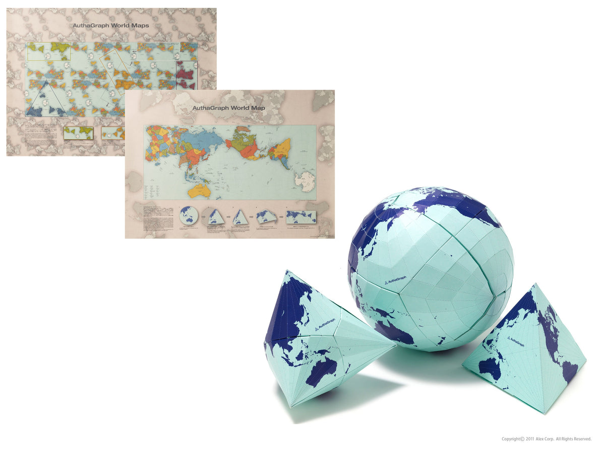 オーサグラフ世界地図