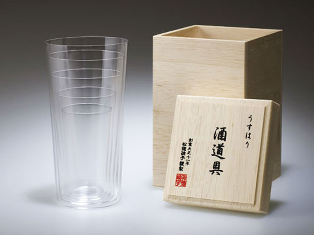 うすはり 酒道具５種 木箱入