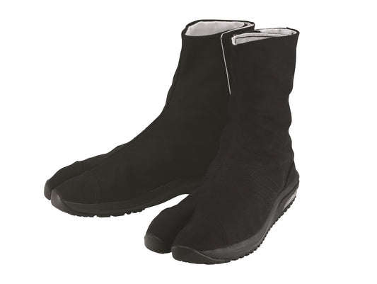 Air Jog V(five) Velcro Black - tabi shoes footwear