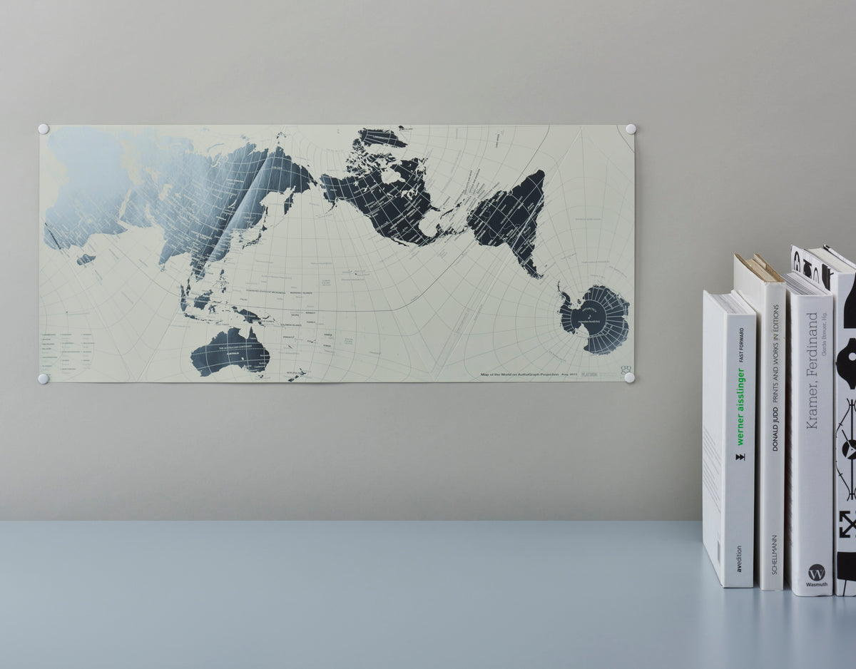 オーサグラフ世界地図 [プラチナ]