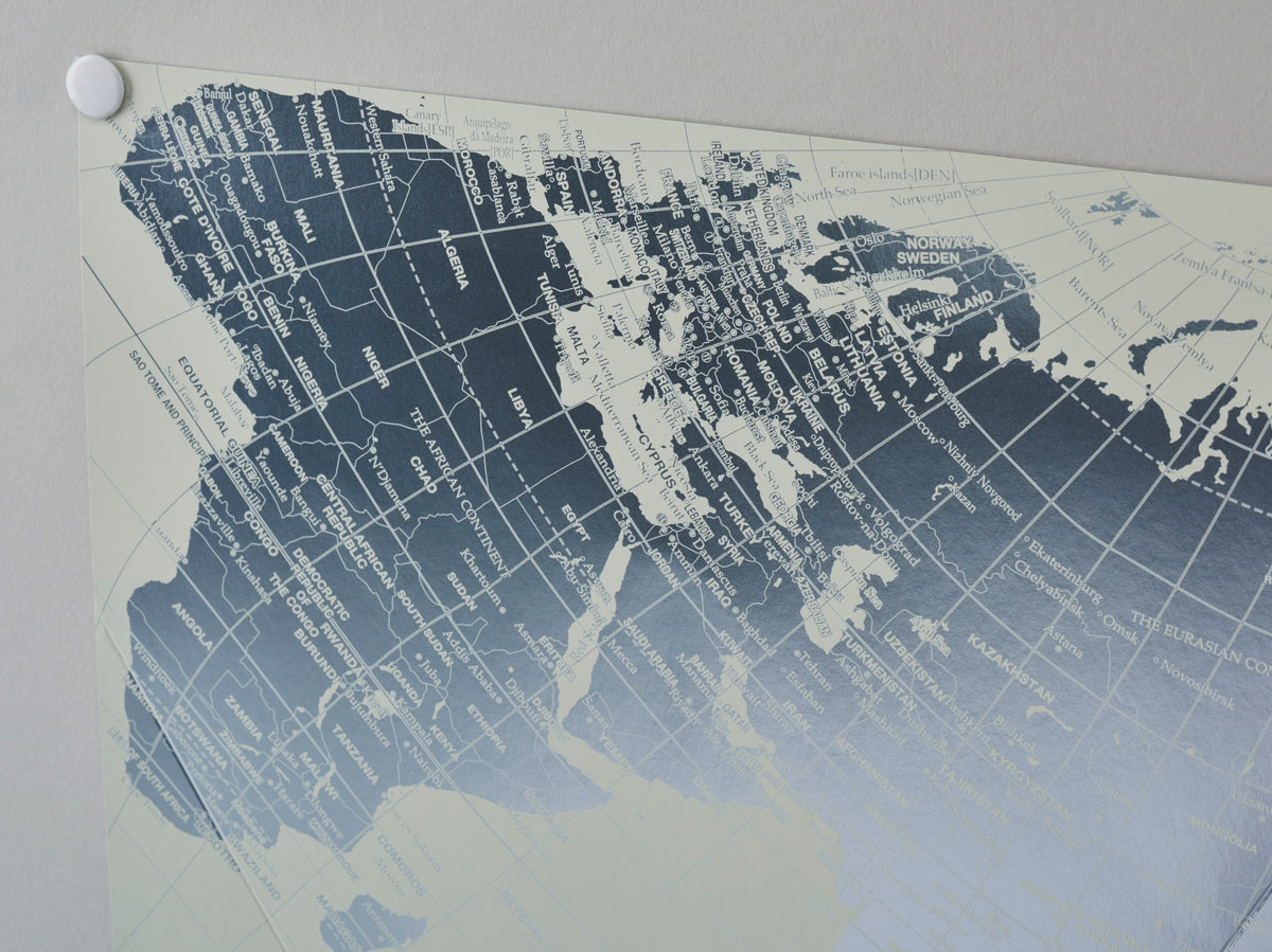 オーサグラフ世界地図 [プラチナ]