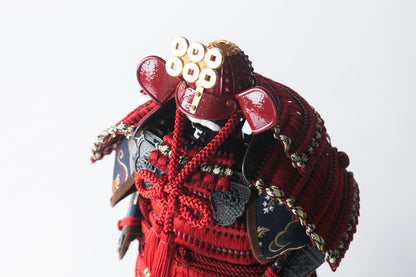 [真田幸村] ボトルアーマーミニ　RED 750 ml 用 - ボトルカバー