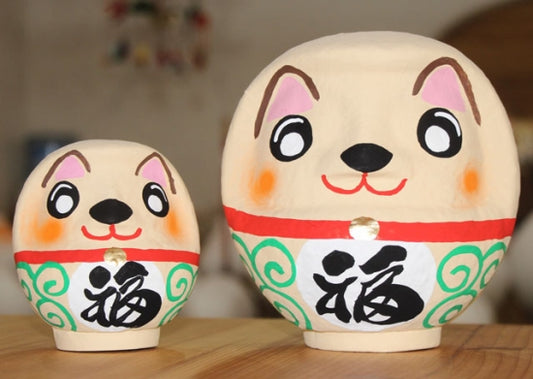 左：2号(12cm)、右：4号(17cm)、