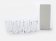 Yuragi Tumbler Clear 240ml 5set - Tritan plastic tableware