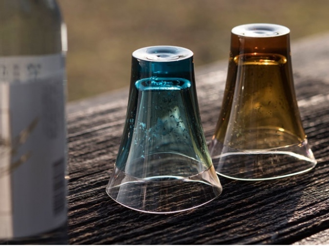 YAMANAMI GLASS金箔銀箔ペアグラス - 割れないコップ トライタン