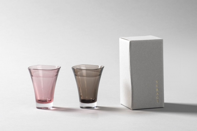 ゆらぎミニグラス ペア 60ml - 割れないコップ トライタン樹脂食器