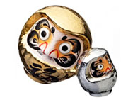 Takasaki Daruma (Gold / Silver)