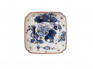 Peony & Butterfly Square Dish