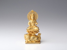 Monju Bodhisattva Statue 6 inch - Made in Japan