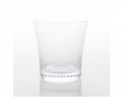 Old fashioned Glass Bamboo Stripes- Edo Kiriko