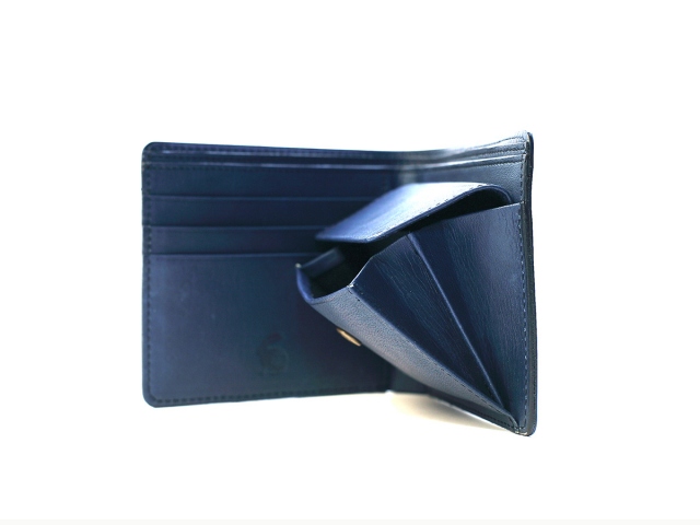 本革藍染 二つ折り財布 | 商品から探す | ALEXCIOUS