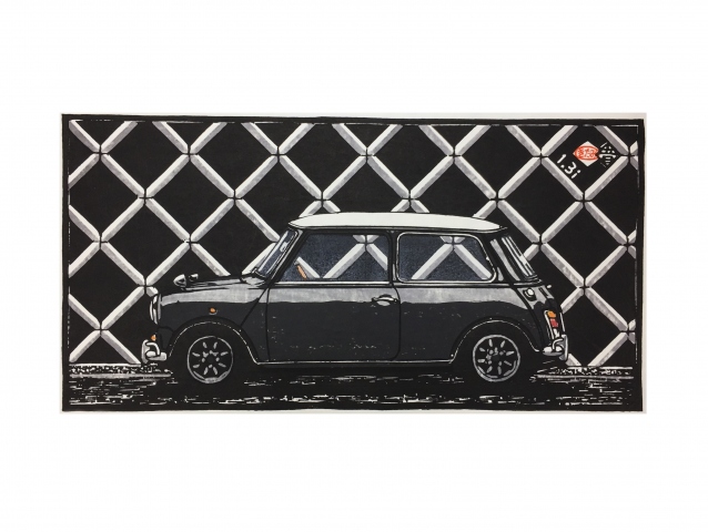 The last Rover Mini wood-print art | ผลิตภัณฑ์ | ALEXCIOUS