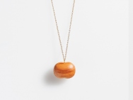 Apple Wood Necklace - GRAIN L