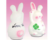 'Love it' (rabbit) Takasaki Daruma