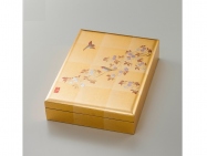 Trinket Box Postcard / B5 size - gold leaf