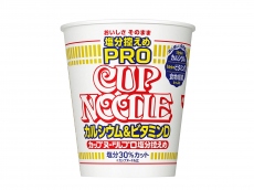 NISSIN FOODS Cup Noodle low-salt PRO Soy Sauce Flavor 12 pcs