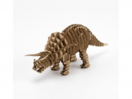 82pcs FLATS Laser Cut Cardboard Dinosaur - Triceratops 183