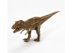 108ピース 段ボール製 ミニチュア組立てキット- 恐竜段 ティラノサウルス 266