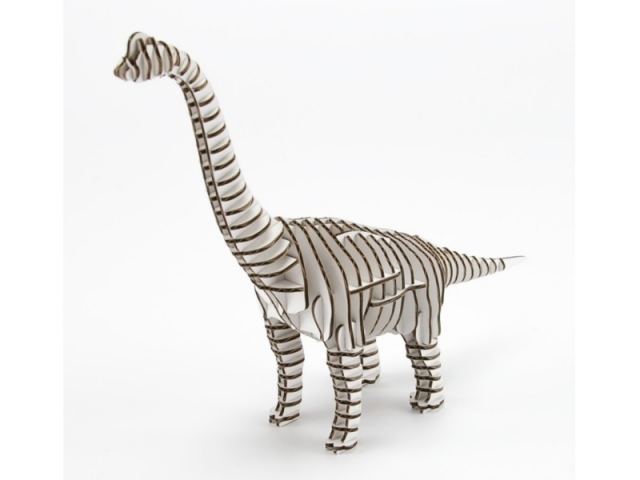 FLATS 段ボール製 ミニチュア組立てキット- 恐竜段