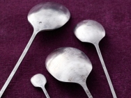 Spoons crafted entirely by hand