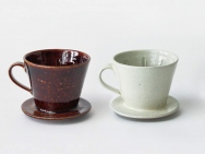Coffee Dripper - tableware / shigaraki pottery