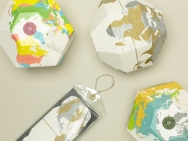 Pocket Earth: Foldable Globe [VOYAGE] 
