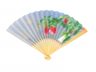  Japanese Folding Fans (Bellflowers)