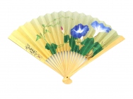 Japanese Folding Fans (Morning Glory)