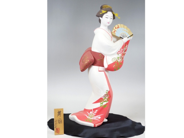 西洋人形 楽天市場】日本人形 尾山人形 人形単品 寿喜代作 末広の舞