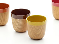 Charming Cup - zelkova & lacquer 