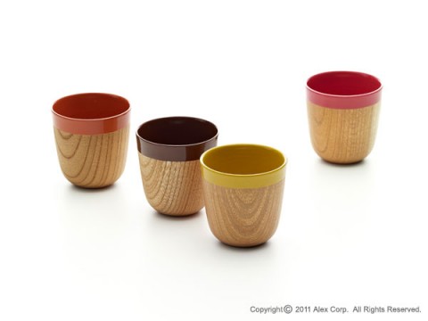 Charming Cup - zelkova & lacquer 