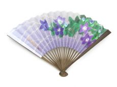 Japanese Folding Fans (Chinese Bellflowers)