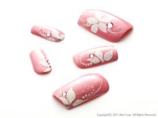 漆ネイルチップ JAPANAIL スターフラワー