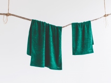 forest green 2 piece - luxury cotton towel 