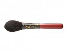 ROYAL KASHOEN Powder Brush Gold Leaf on Black x Red