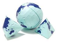 AuthaGraph Globe