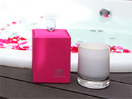 [Romantic Rose] 100% Natural Beeswax Aroma Candle 6.3oz